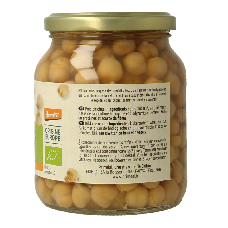 Primeal Kikkererwten demeter bio - Afbeelding 3