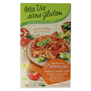 Ma Vie Sans Provencaalse burgers 2 x 100g glutenvrij vegan bio