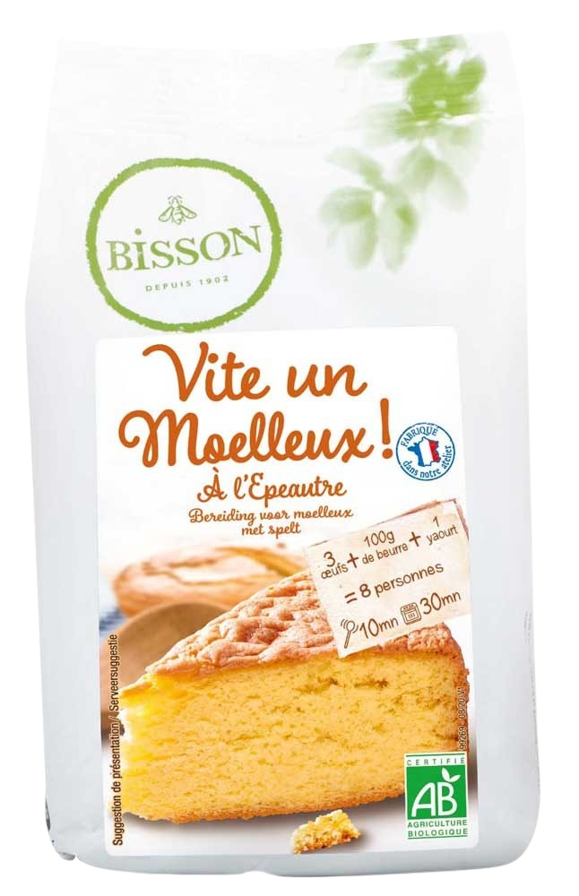 Bisson Bakmix voor speltcake bio