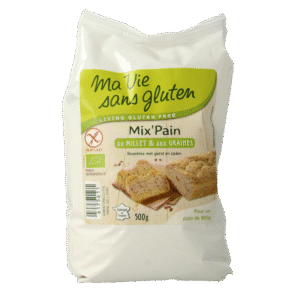 Ma Vie Sans Broodmeel met gierst en zaden glutenvrij bio