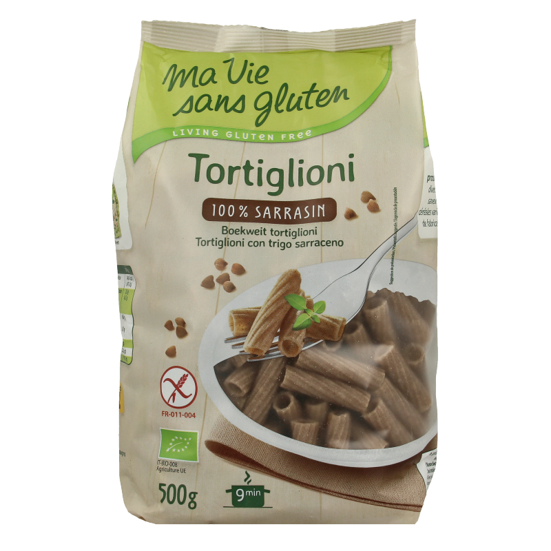 Ma Vie Sans Tortiglioni pasta van boekweit glutenvrij bio