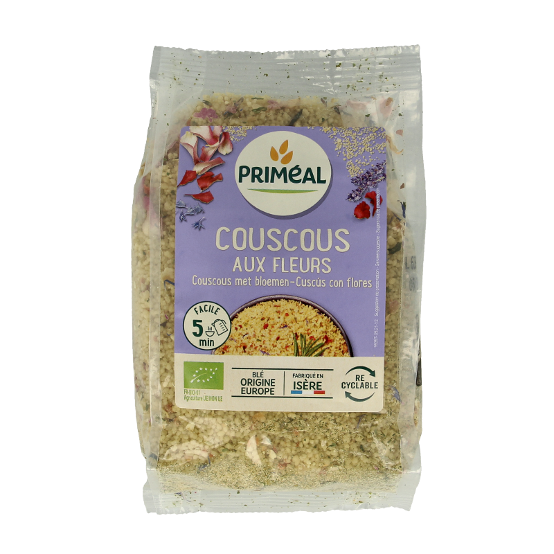 Primeal Couscous met bloemen bio