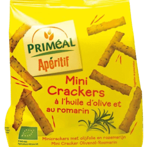 Primeal Aperitive mini crackers olijf rozemarijn bio