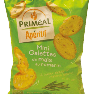 Primeal Aperitive mini maiscrackers olijf rozemarijn bio