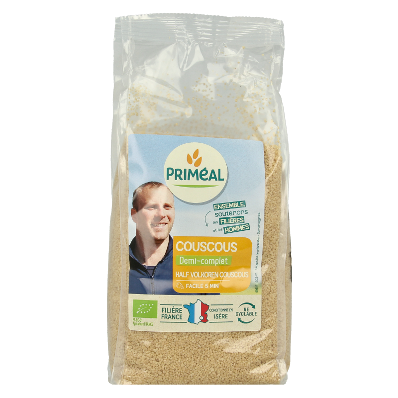 Primeal Couscous halfvolkoren bio