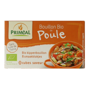 Primeal Kippenbouillon blokjes 10 gram bio