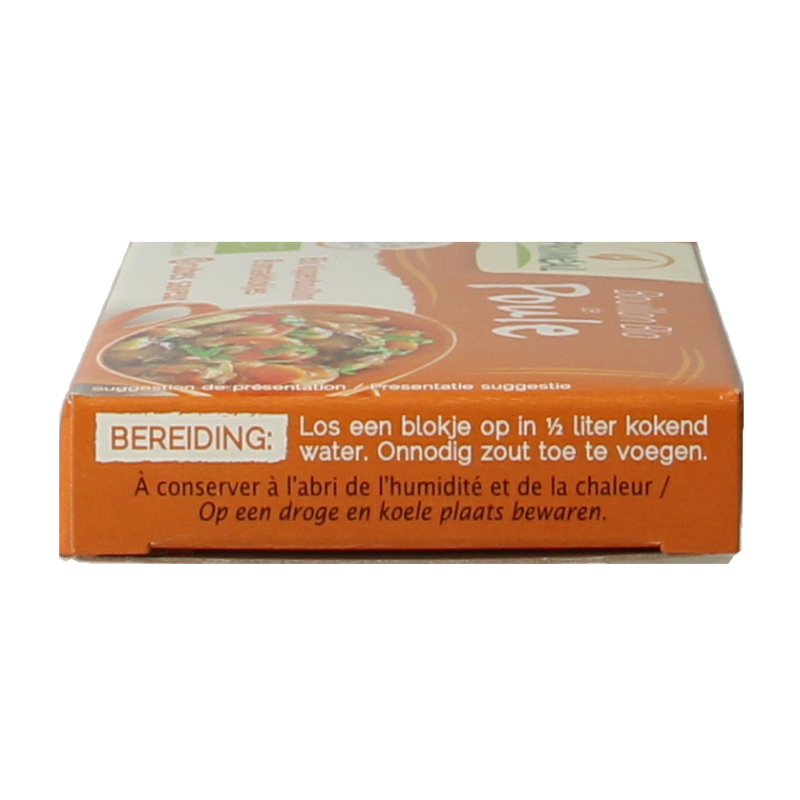 Primeal Kippenbouillon blokjes 10 gram bio - Afbeelding 4