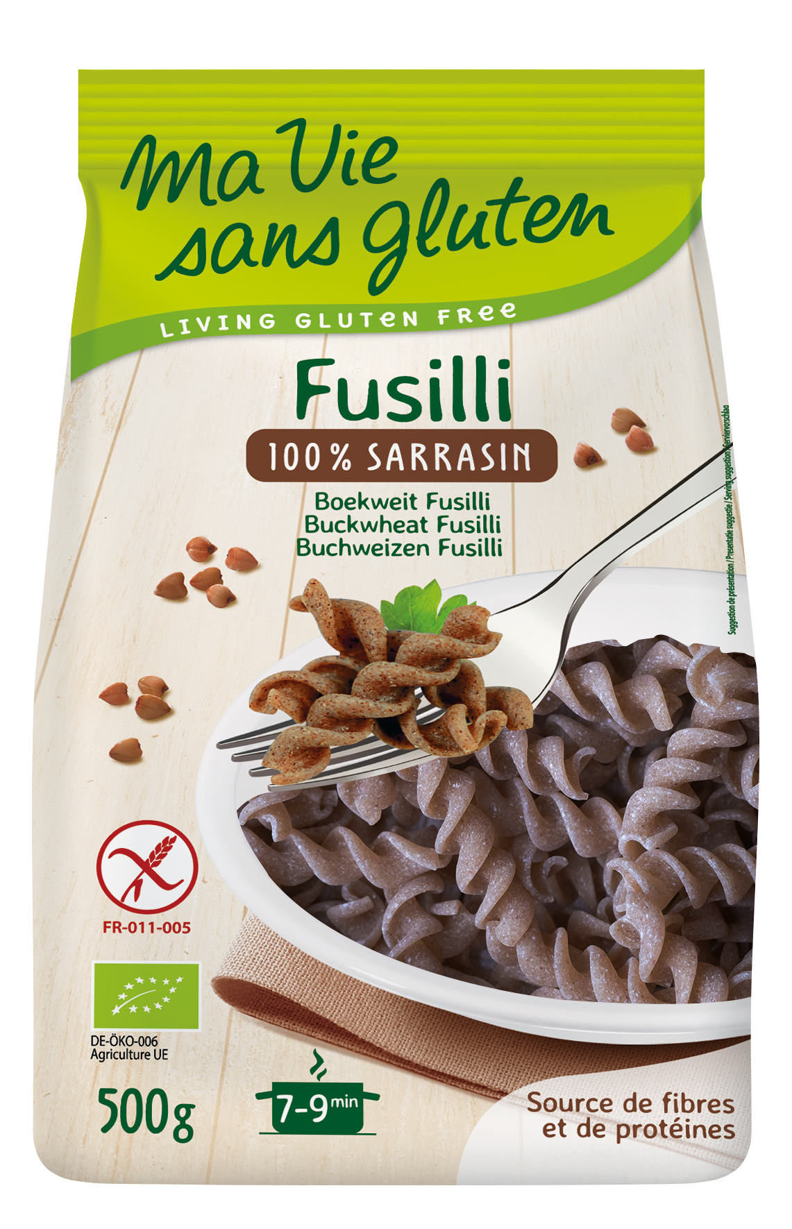 Ma Vie Sans Fusilli boekweit glutenvrij bio