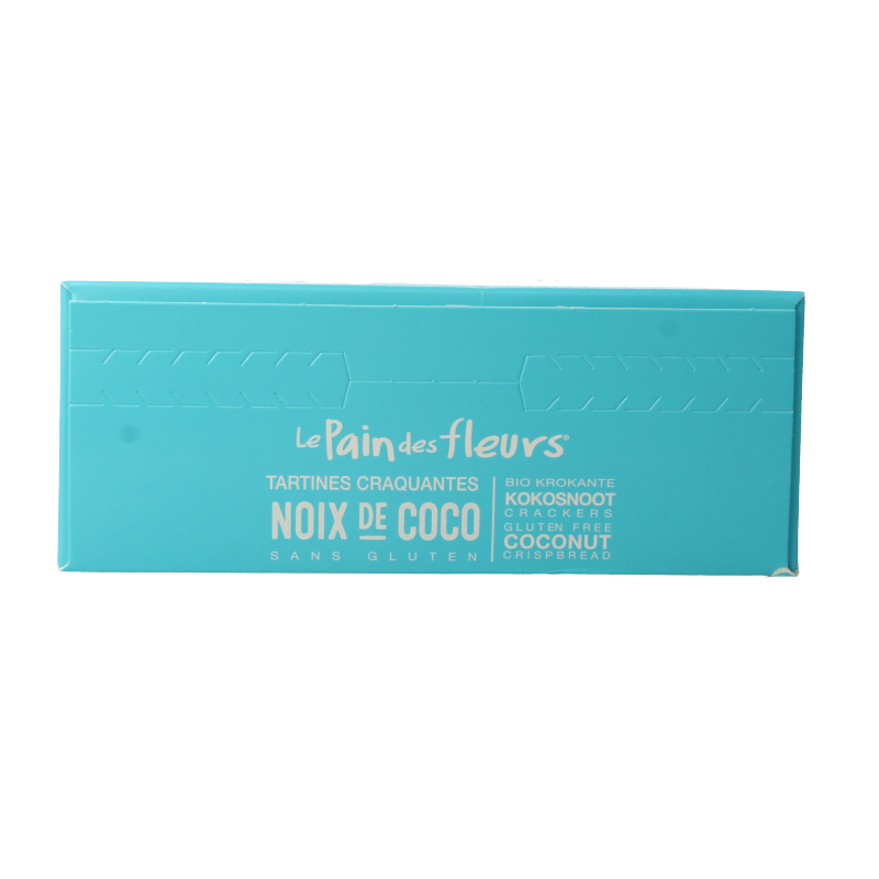 Pain Des Fleurs Krokante bio crackers met kokos bio - Afbeelding 3
