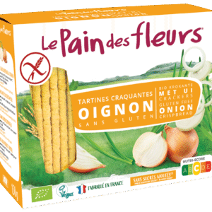 Pain Des Fleurs Krokante bio crackers met ui glutenvrij