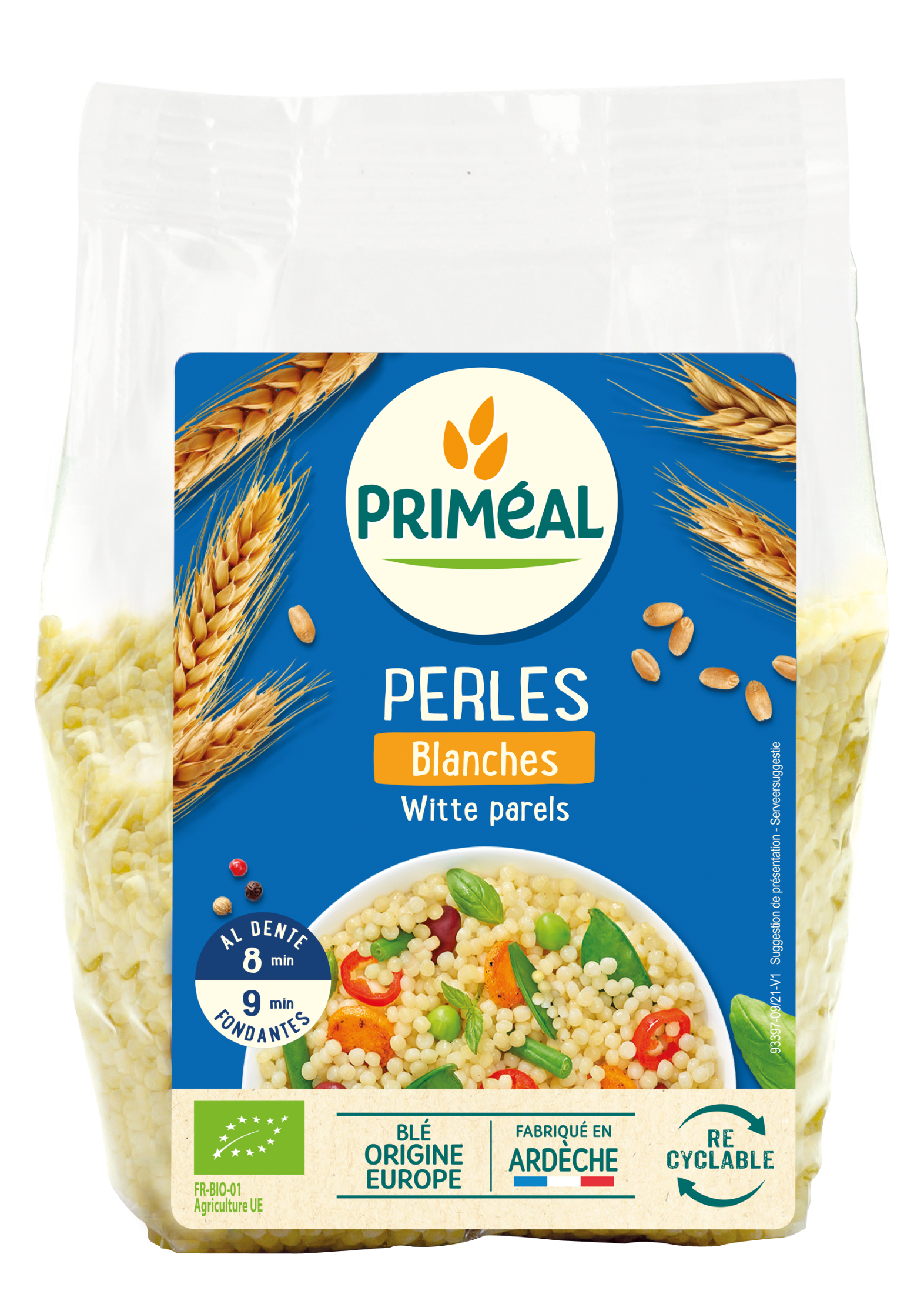 Primeal Witte parels bio