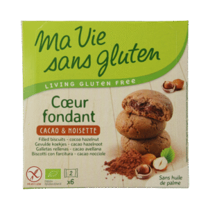Ma Vie Sans Koekjes met creme choco/hazelnoot glutenvrij bio