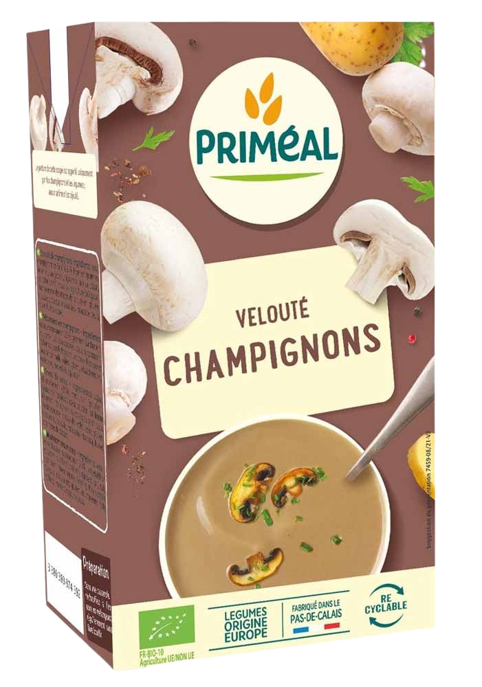 Primeal Veloute gebonden soep champignons bio