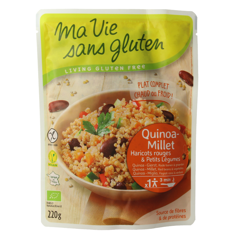 Ma Vie Sans Quinoa gierst rode bonen & groente glutenvrij bio
