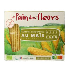 Pain Des Fleurs Mais rijst crackers bio