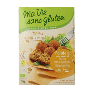 Ma Vie Sans Falafel met groente & curry glutenvrij bio