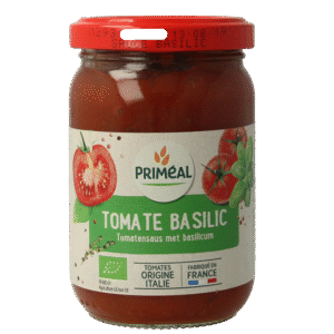 Primeal Pastasaus tomaten basilicum bio