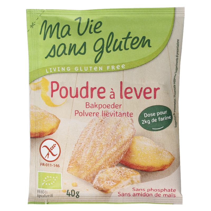 Ma Vie Sans Bakpoeder glutenvrij bio
