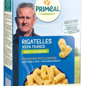 Primeal Rigatelle halfvolkoren pasta bio