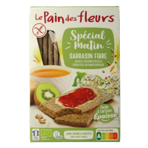 Pain Des Fleurs Special matin boekweit ontbijtcrackers bio