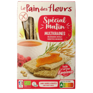 Pain Des Fleurs Special matin meergranen ontbijtcrackers bio