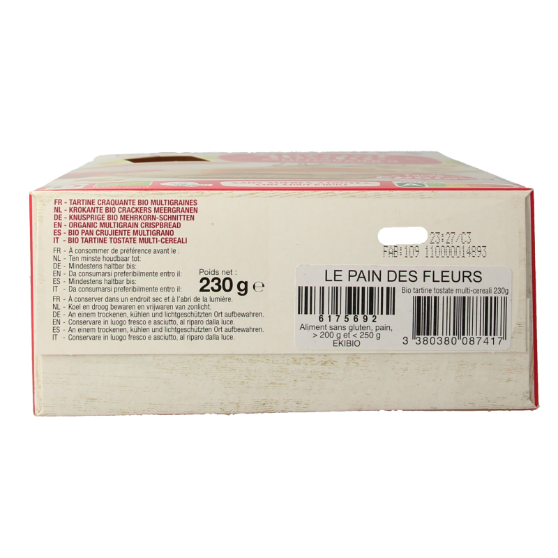 Pain Des Fleurs Special matin meergranen ontbijtcrackers bio - Afbeelding 6