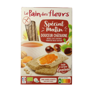 Pain Des Fleurs Special matin kastanje ontbijtcrackers bio