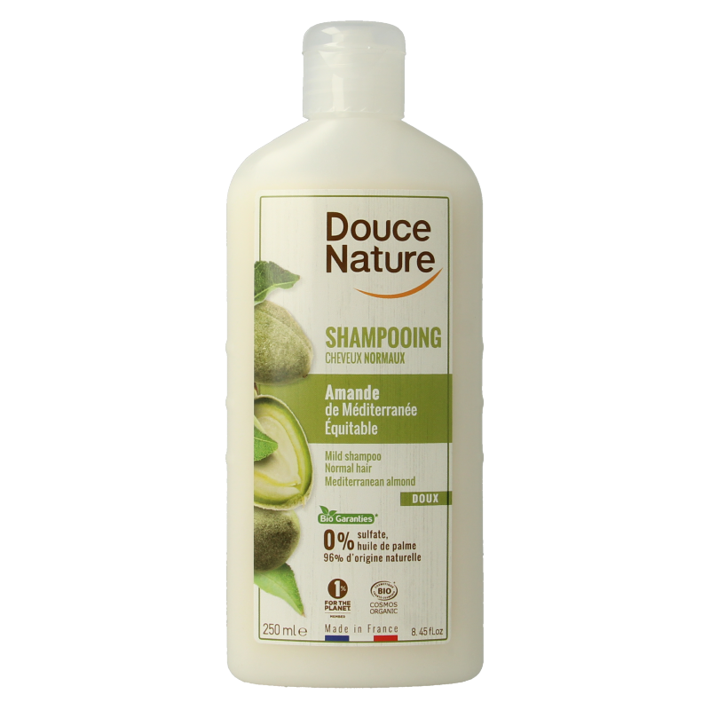 Douce Nature Shampoo normaal/droog haar amandelmelk bio