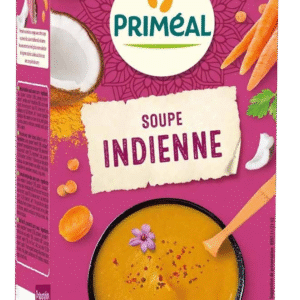 Primeal Indiase soep met rode linzen, kokos en curry bio