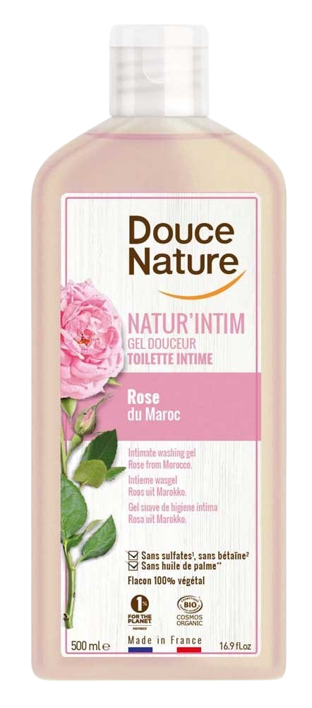 Douce Nature Natur intim intieme wasgel rose bio