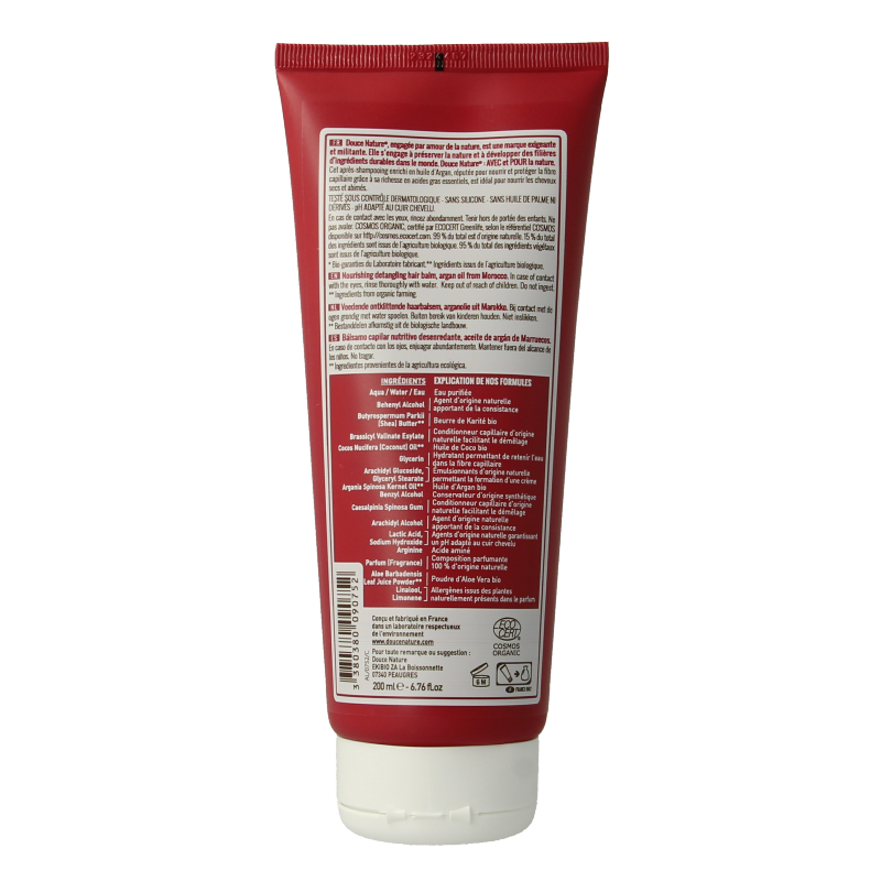 Douce Nature Conditioner droog/beschadigd haar arganolie bio - Afbeelding 2