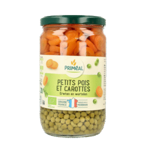 Primeal Doperwten en wortelschijfjes bio