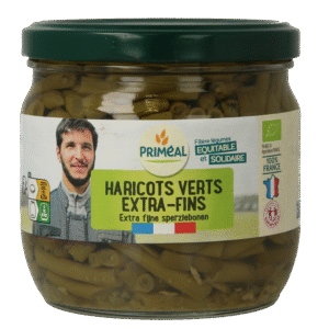 Primeal Haricots verts sperziebonen extra fijn bio