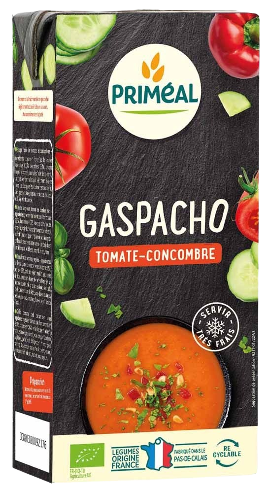 Primeal Gaspacho tomaat komkommer bio