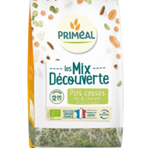 Primeal Mix met spliterwten, rijst & hennep bio