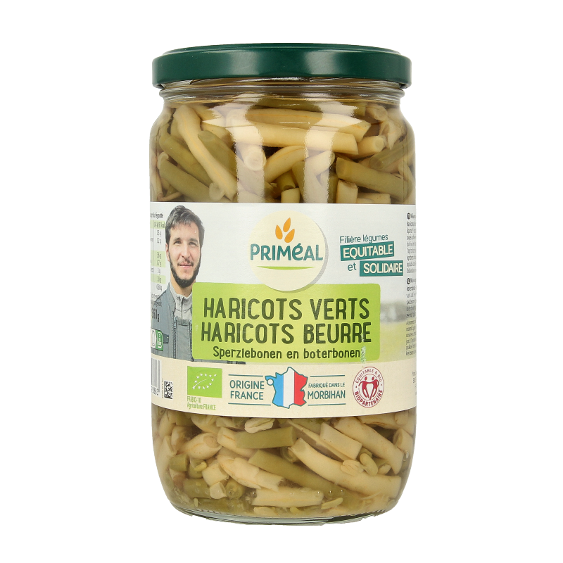 Primeal Sperziebonen en boterbonen uit Frankrijk bio