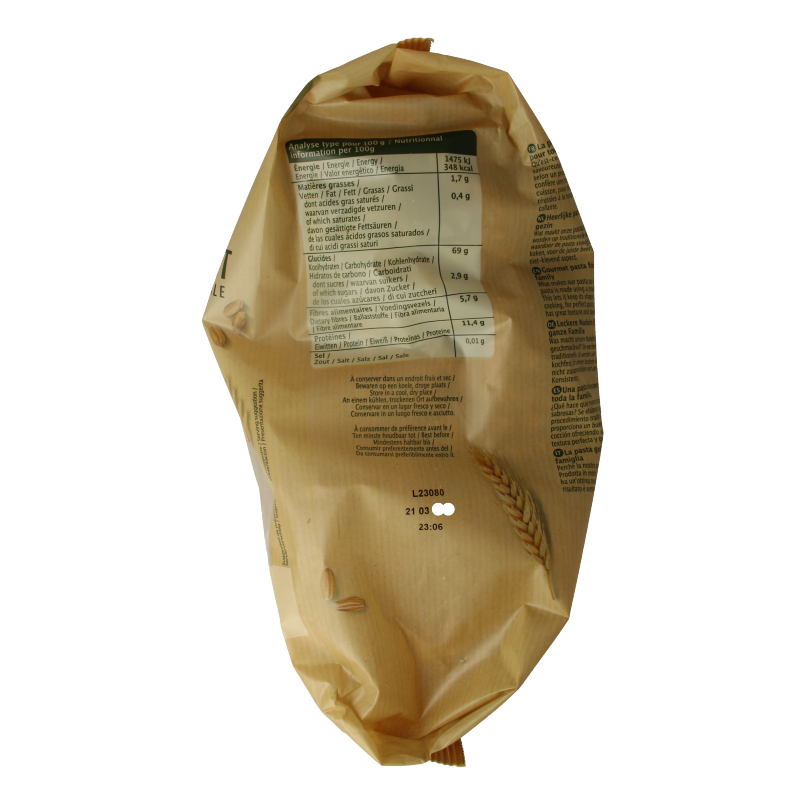 Primeal Fusilli halfvolkoren familie verpakking bio - Afbeelding 4