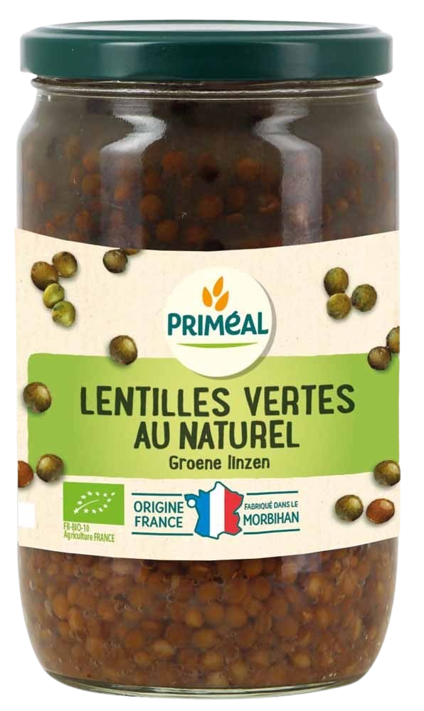 Primeal Groene linzen uit Frankrijk bio