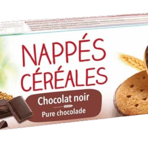 Bisson Pure chocolade frosted granenkoekjes bio