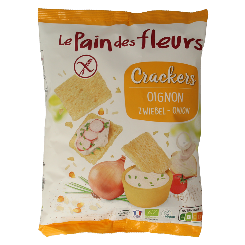 Pain Des Fleurs Salty snack uiencrackers glutenvrij bio