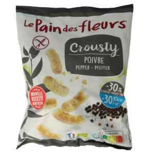 Pain Des Fleurs Crousty chips peper glutenvrij bio