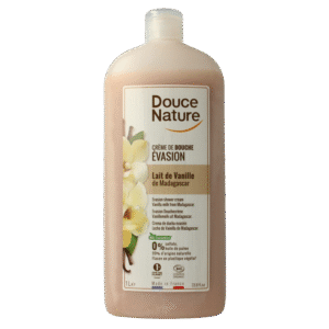 Douce Nature Douchecreme evasion vanillemelk uit Madagaskar bio