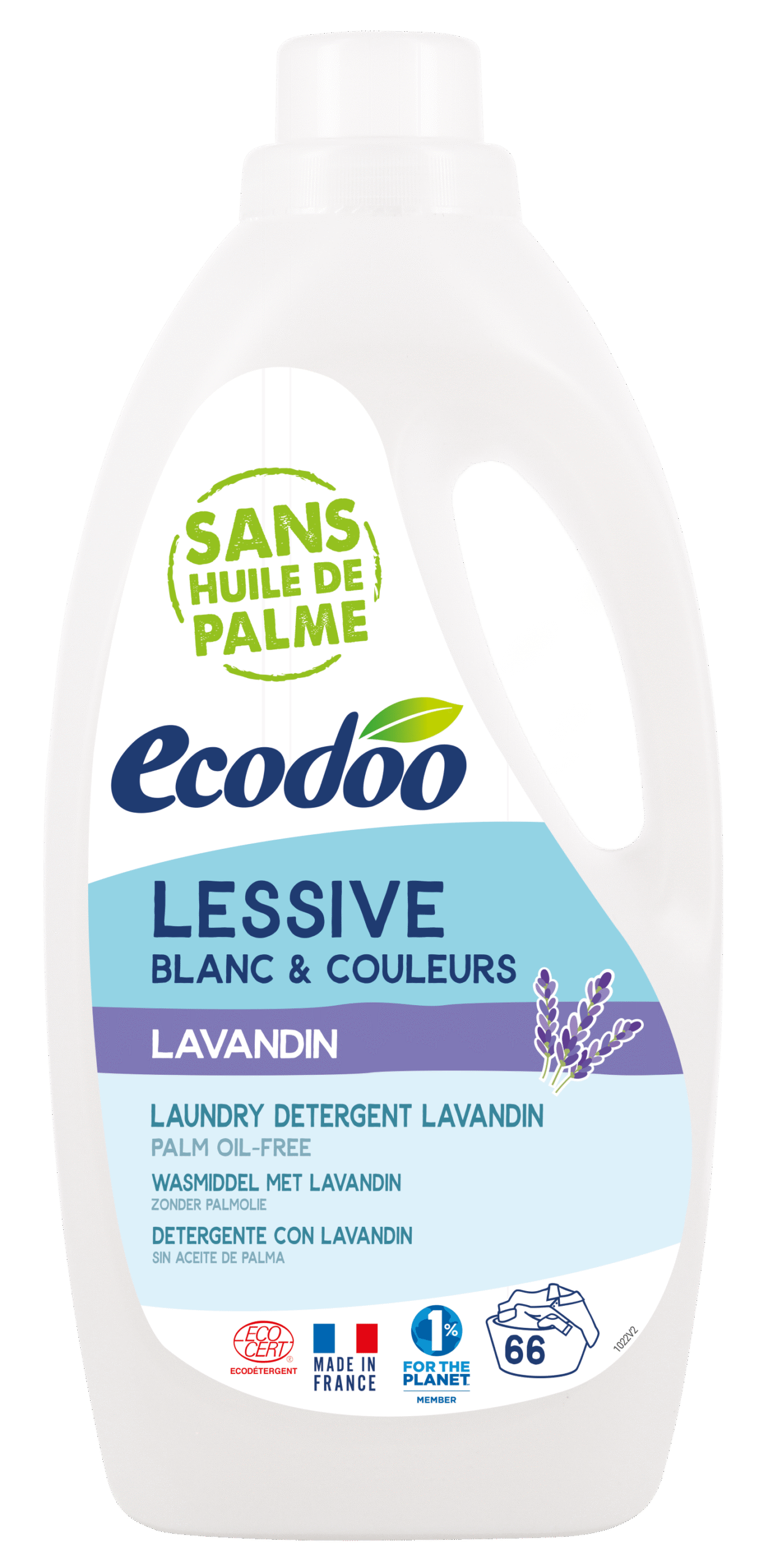 Ecodoo Wasmiddel vloeibaar lavendel bio