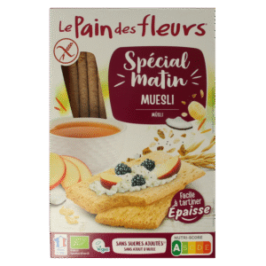 Pain Des Fleurs Special matin muesli ontbijtcrackers bio