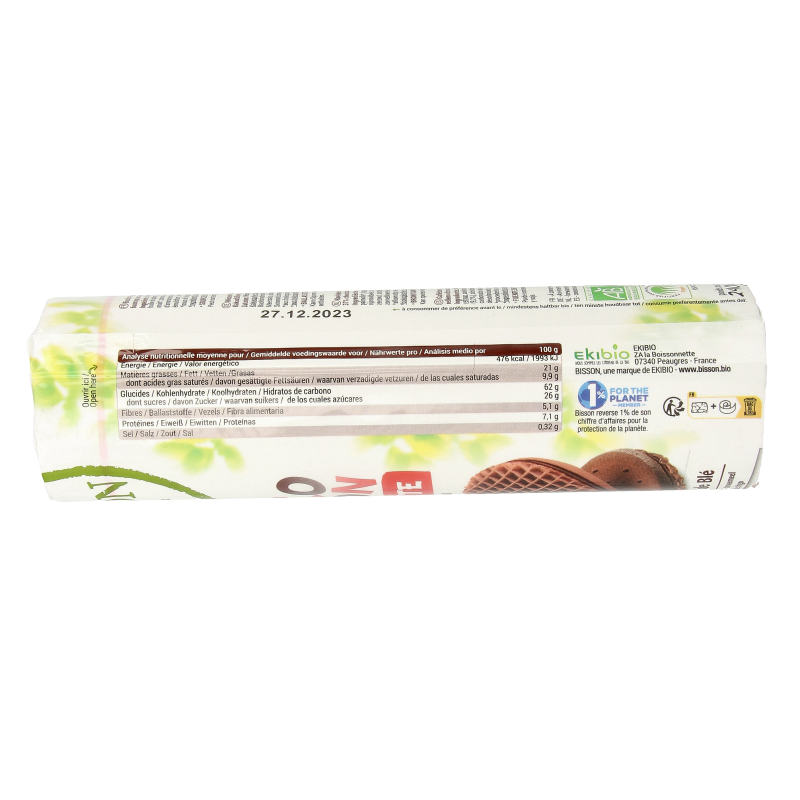 Bisson Chocolade wafels bio - Afbeelding 3
