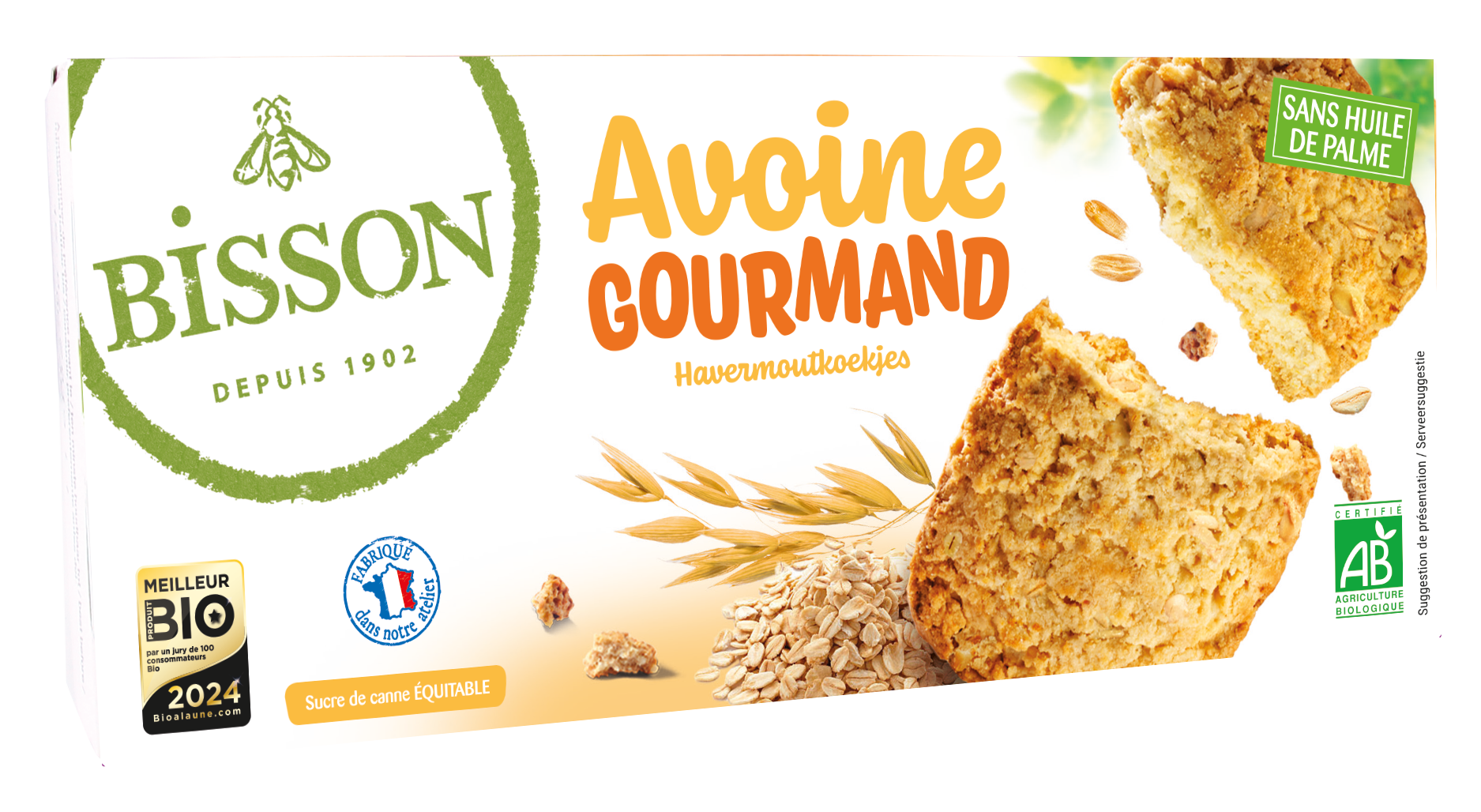 Bisson Haverkoekjes bio