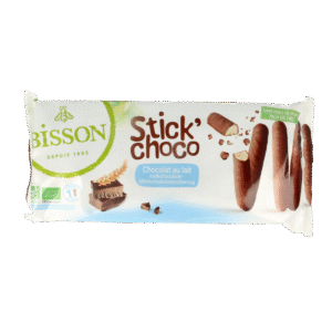 Bisson Stick choco melkchocolade bio