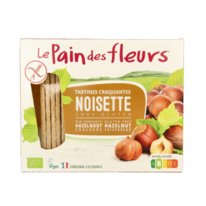 Pain Des Fleurs Krokante bio crackers met hazelnoot glutenvrij