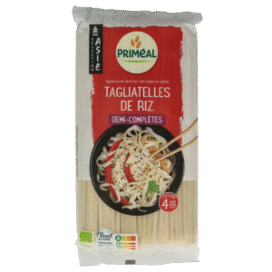 Primeal Rijstnoedels van halfvolkoren rijst bio