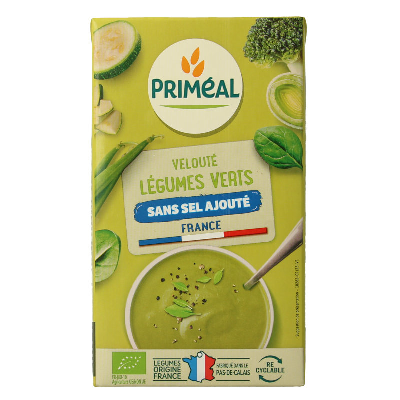 Primeal Groene groentesoep bio - Afbeelding 3